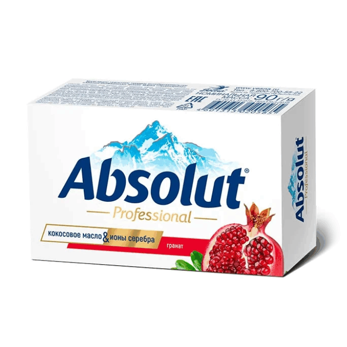 Absolut тв.мыло 90 г (гранат)