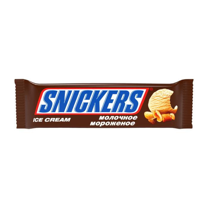 Snickers Ice Cream - молочное мороженое 