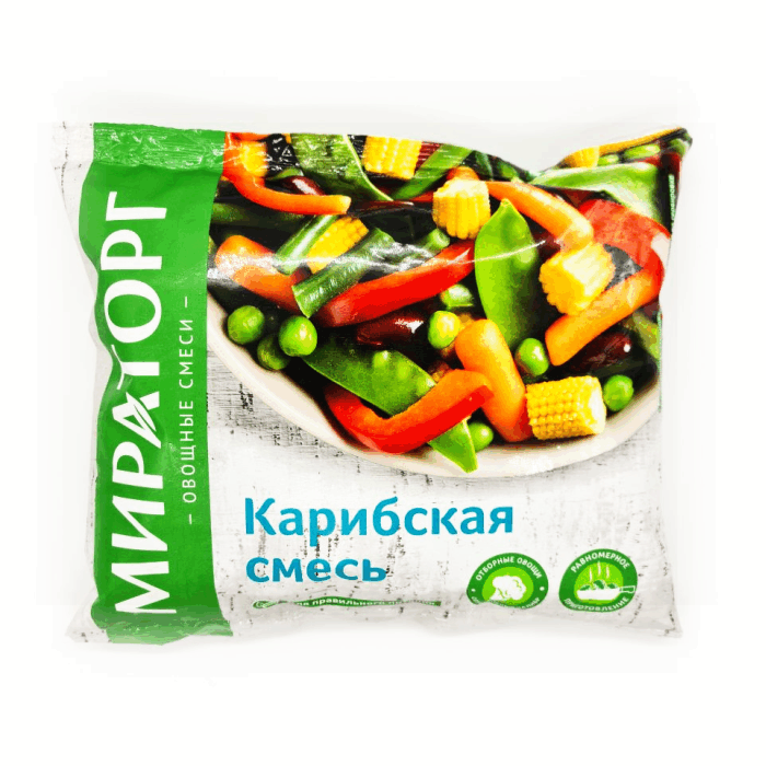 Смесь Карибская 400 г Мираторг