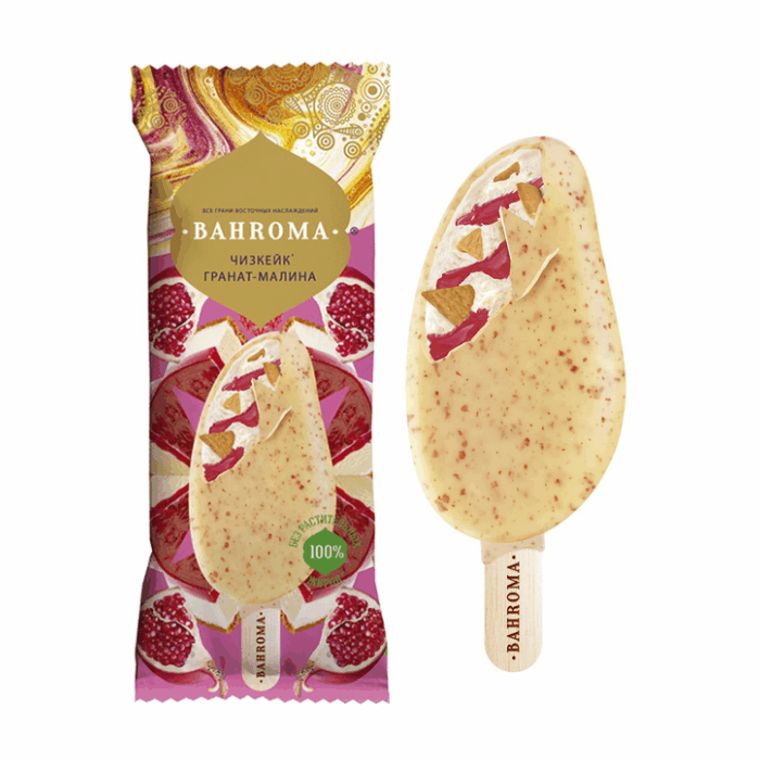 Bahroma эск слив чизкейк гранат-малина 75 гр