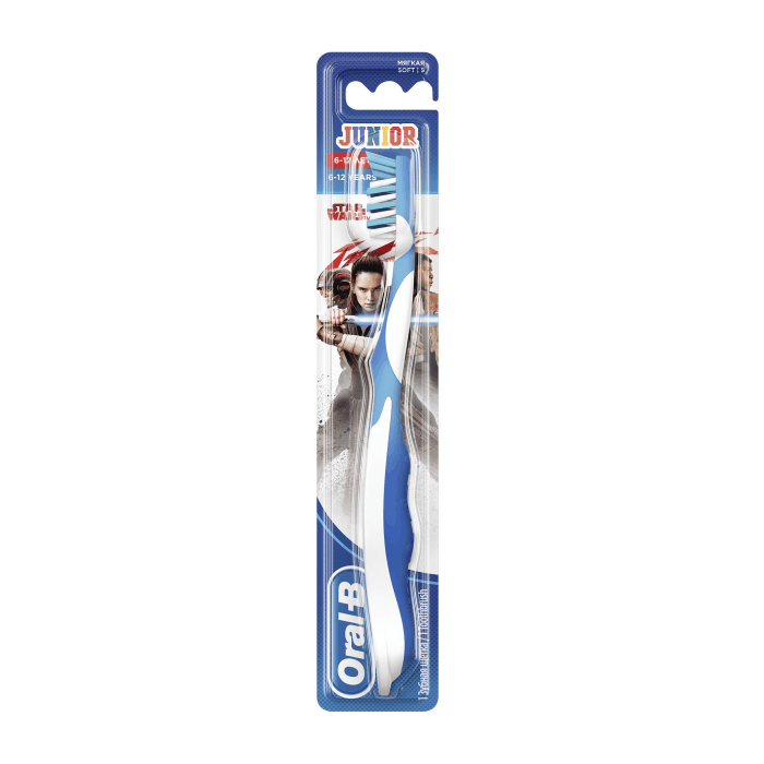 щетка Oral-B Junior 6-12 лет  (синяя)