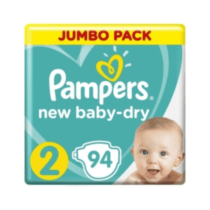 Pampers New Baby-Dry 2/94 шт (4-8 кг)