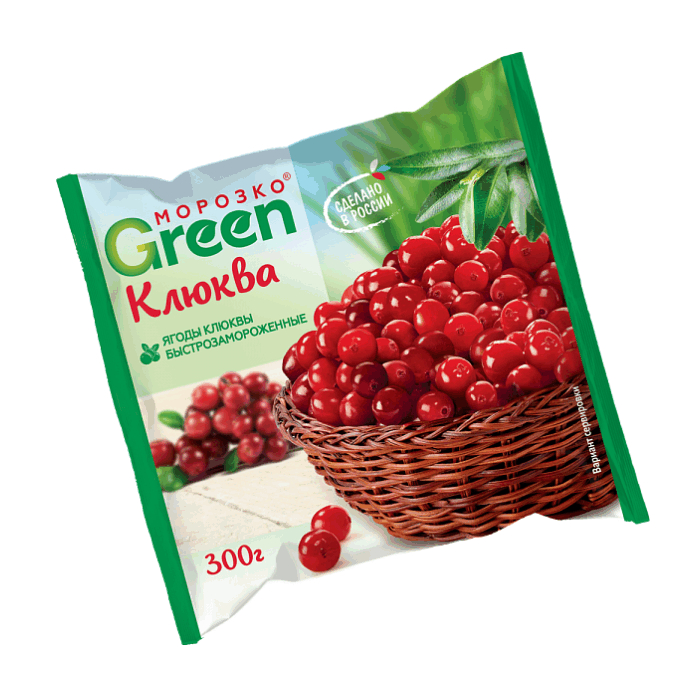 Клюква Морозко Green 300 г.