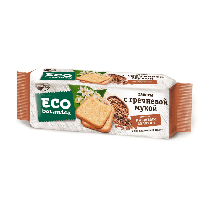 Eco-botanica Галеты с гречневой мукой 160 гр