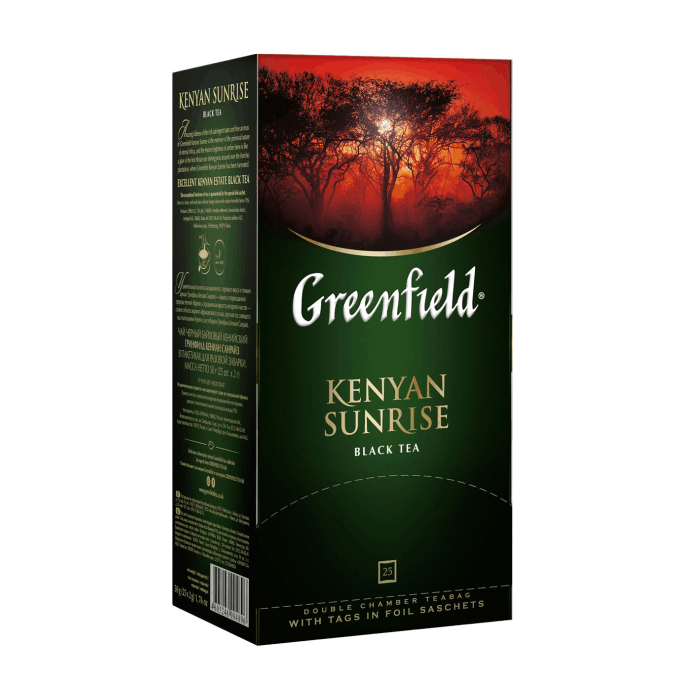 Greenfield Kenyan Sunrise пакет ( 25*2 г)