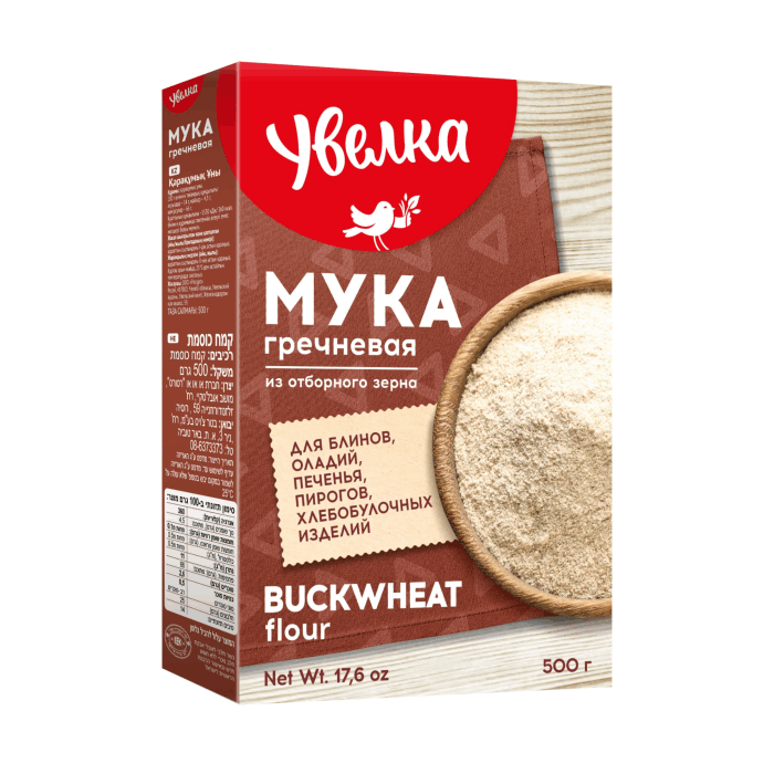 Мука гречневая "Увелка" 500 гр