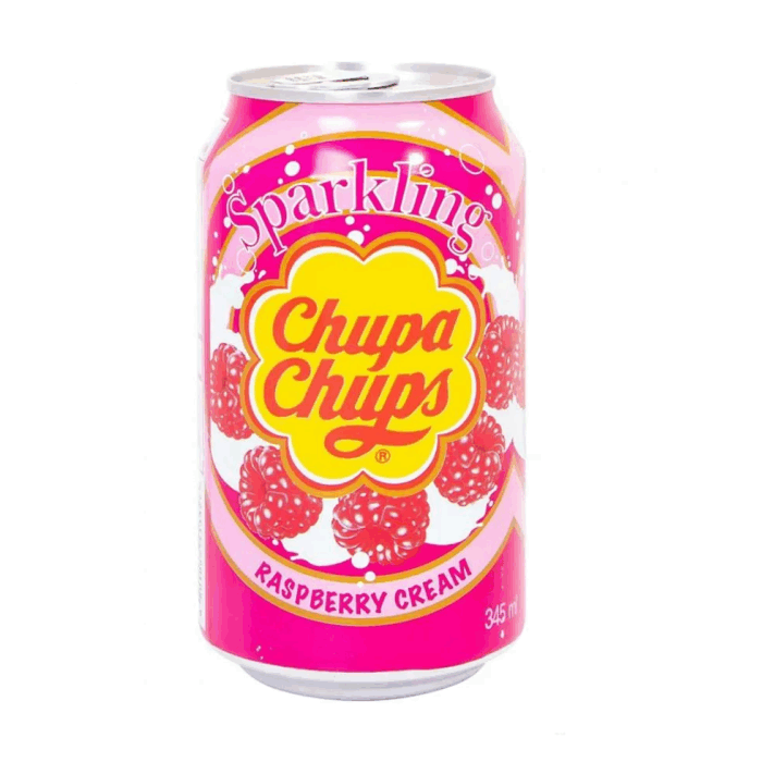 Напиток Chupa Chups малина со сливками 345 мл**