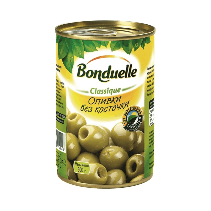 Bonduelle оливки б/к 300 гр