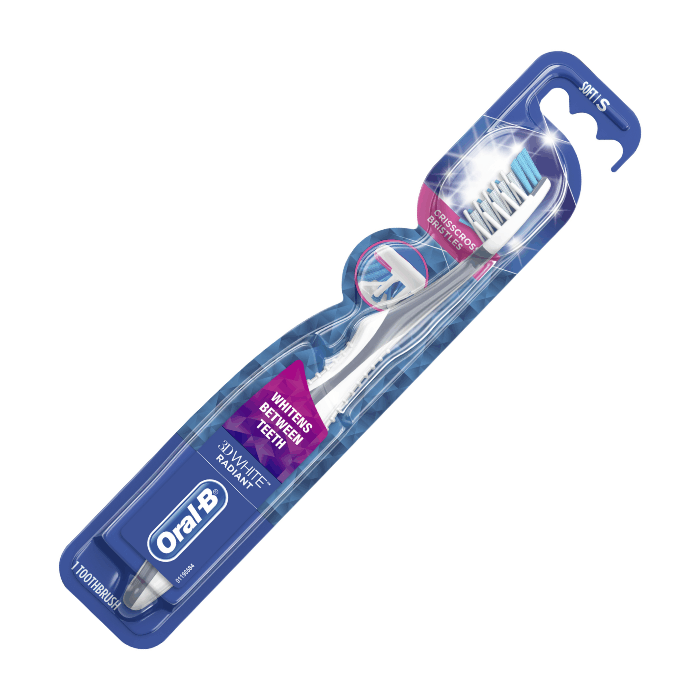 щетка Oral-B 3D white (серая)