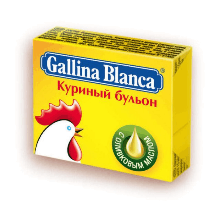 Gallina Blanca куриный кубик 10 г