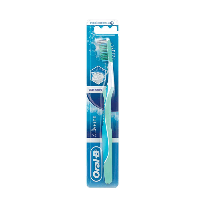 щетка Oral-B 3D White Whitening (бирюза)