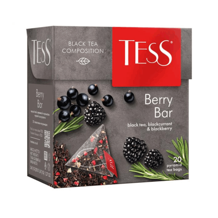 Tess Berry Bar чёрн/ ежевика и черн.смородина (20*1,8 г)