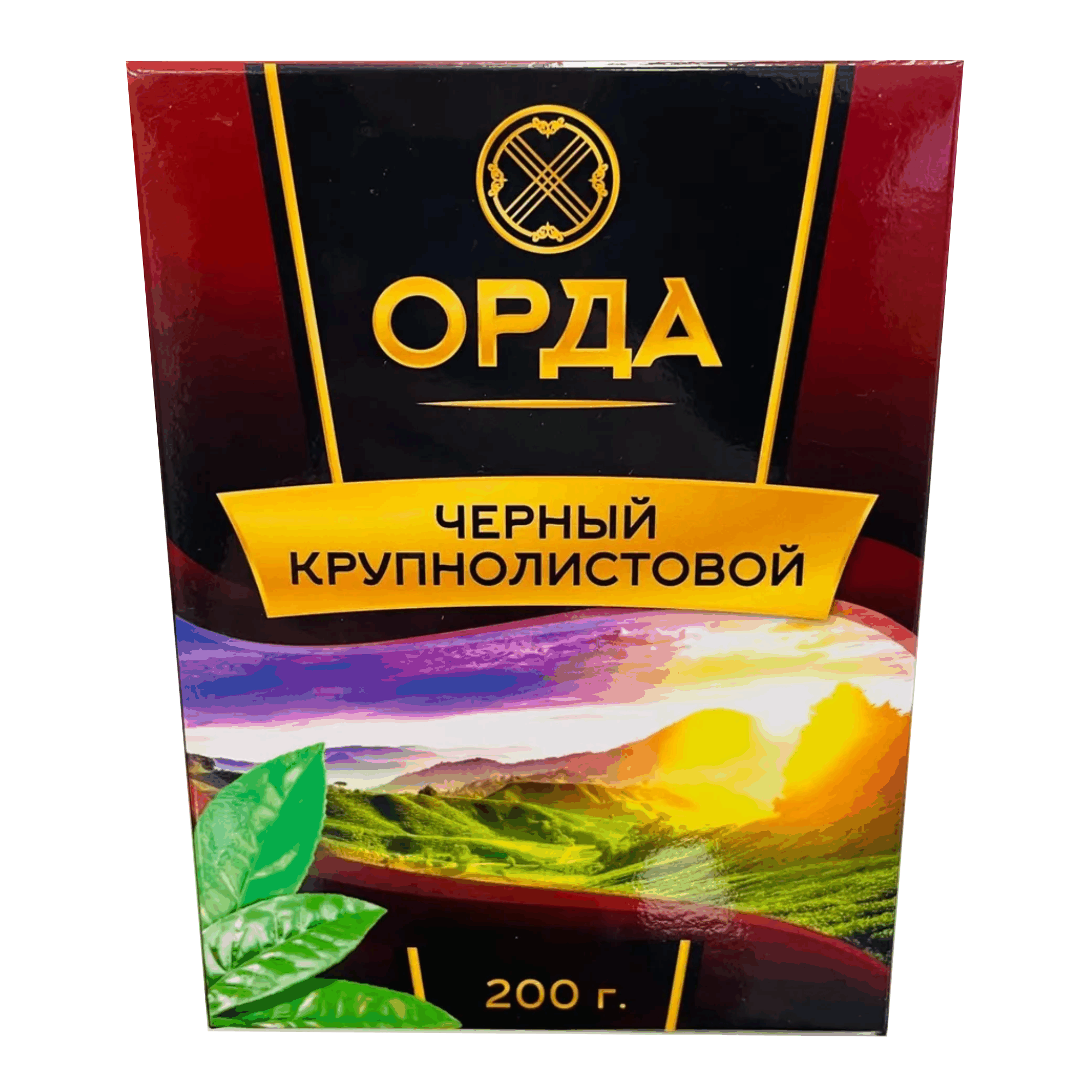 Чай ОРДА черн/крупнолист.200 г