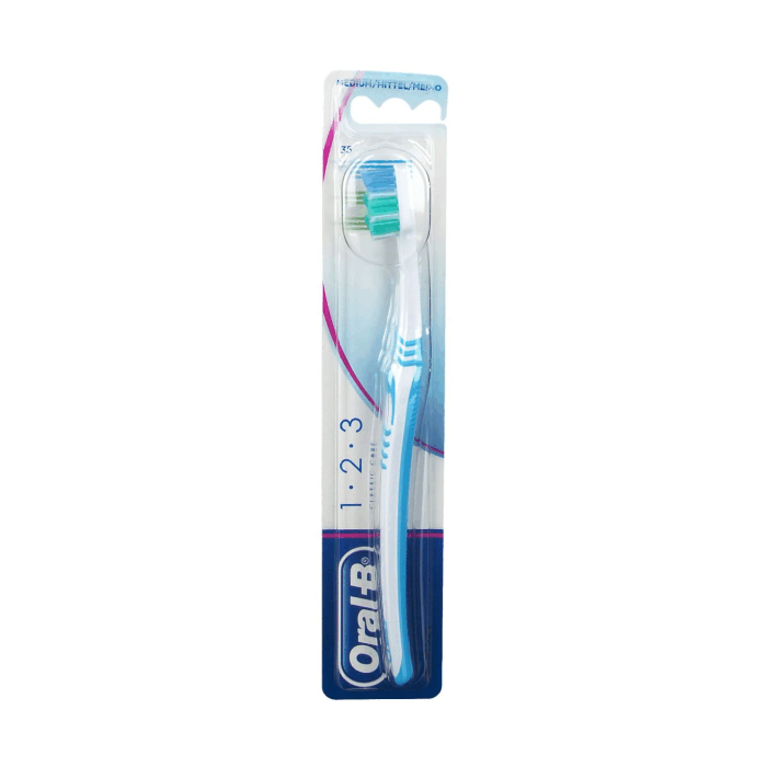 щетка Oral-B 1Чистота-2Свеж-3МежЗубов (зеленая)