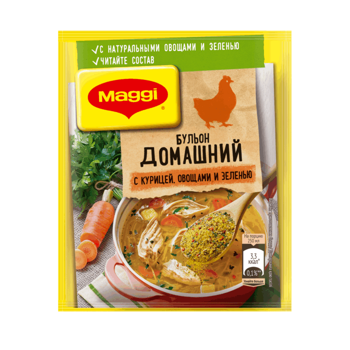 Maggi бульон порошок с курицей 70гр