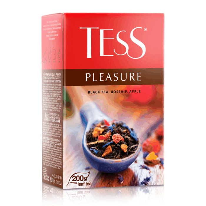 Tess Pleasure черн/лист (200 гр)