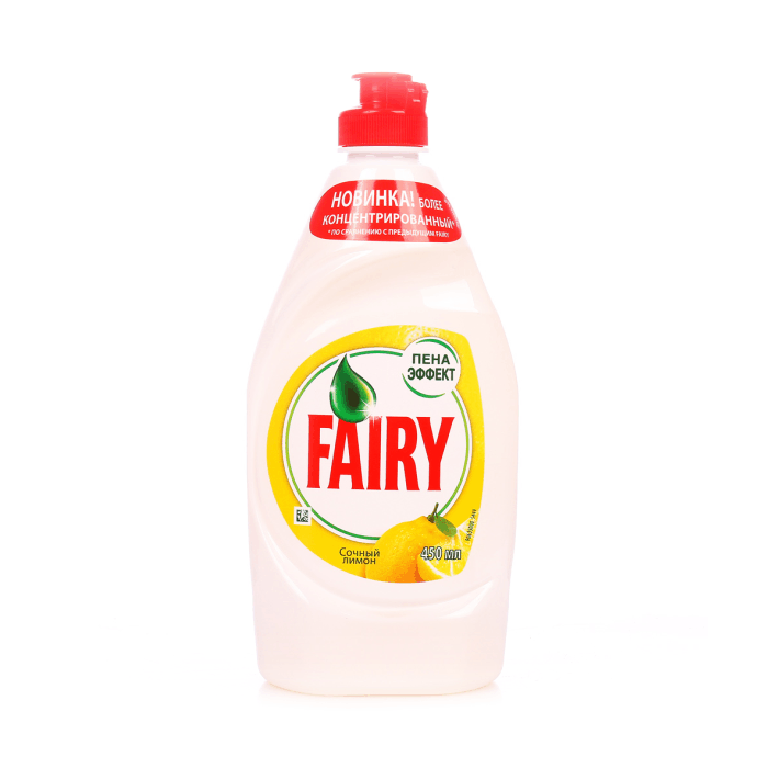 Fairy 450 мл (сочный лимон)