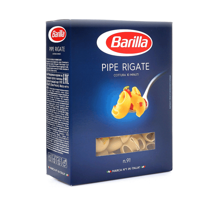 Barilla Паста ПИПЕ РИГАТЕ (450 гр)