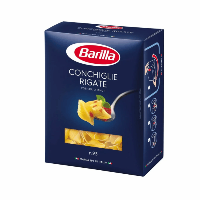 Barilla Паста КОНКИЛЬЕ РИГАТЕ (450 гр)