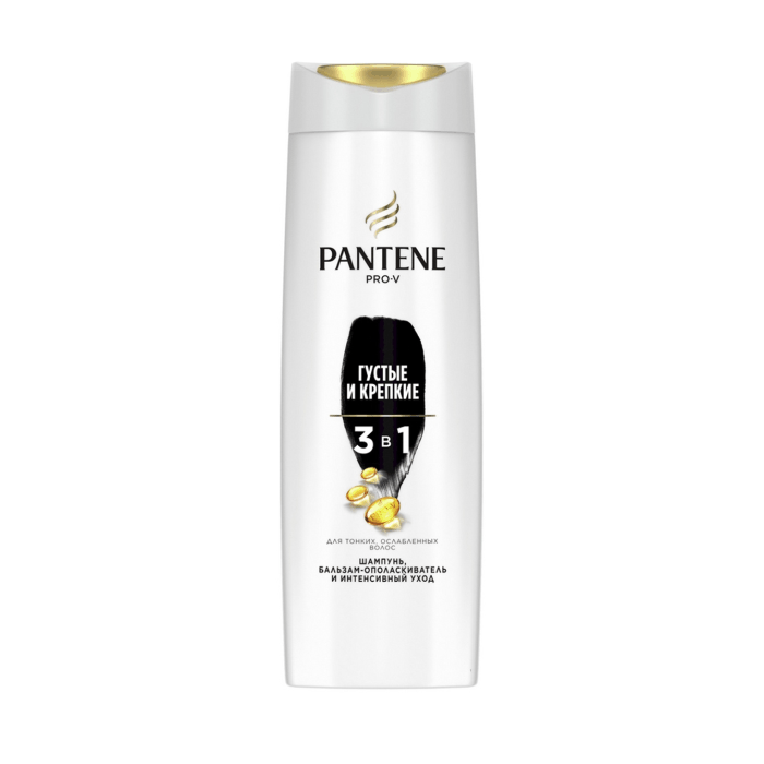 Pantene Pro-V шампунь,бальзам и интенсив.уход 3 в 1 360 мл (густые и крепкие)