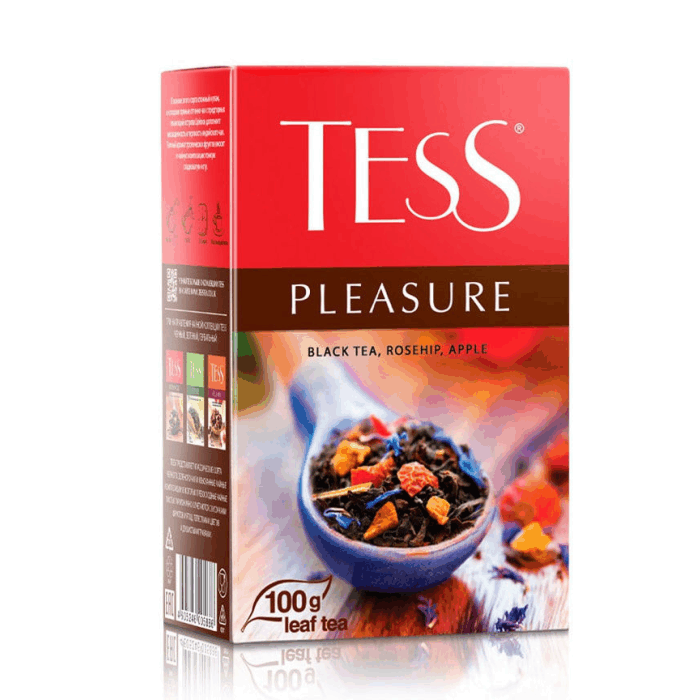 Tess Pleasure черн/лист (100 гр)