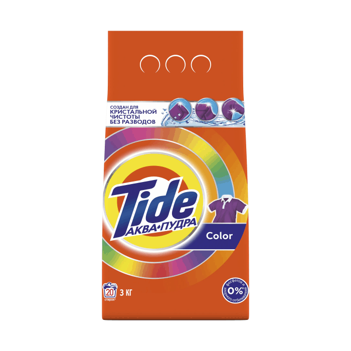 Tide автомат 3 кг (Аква пудра Color)