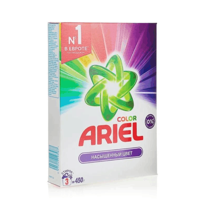 Ariel автомат 450 г (Color насыщ.цвет)