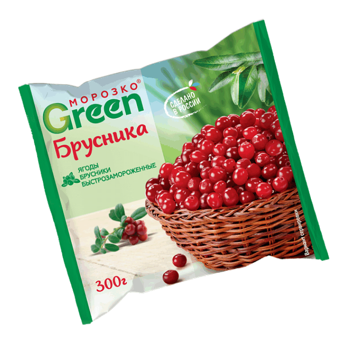 Брусника Морозко Green 300 г.