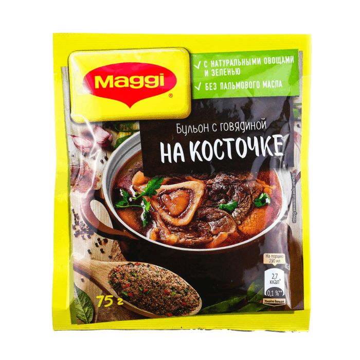 Maggi бульон говядина на кости 75 г