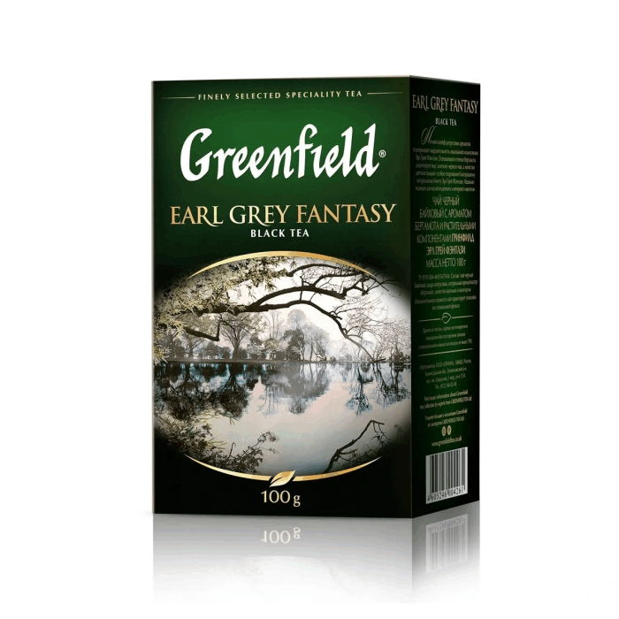 Greenfield Earl Gray Fantasy черн/лист с бергамотом (100 гр)