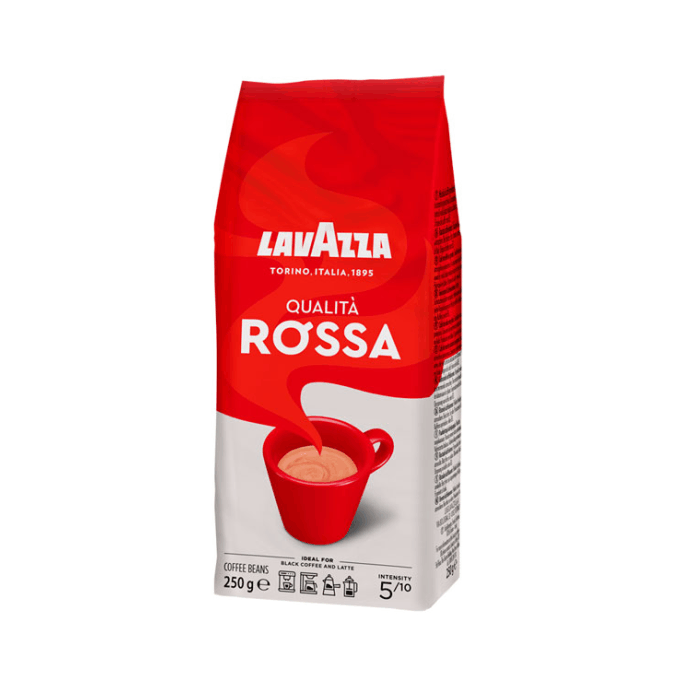 Кофе Lavazza Rosso Qualita (ЗЕРНО) 250 г**