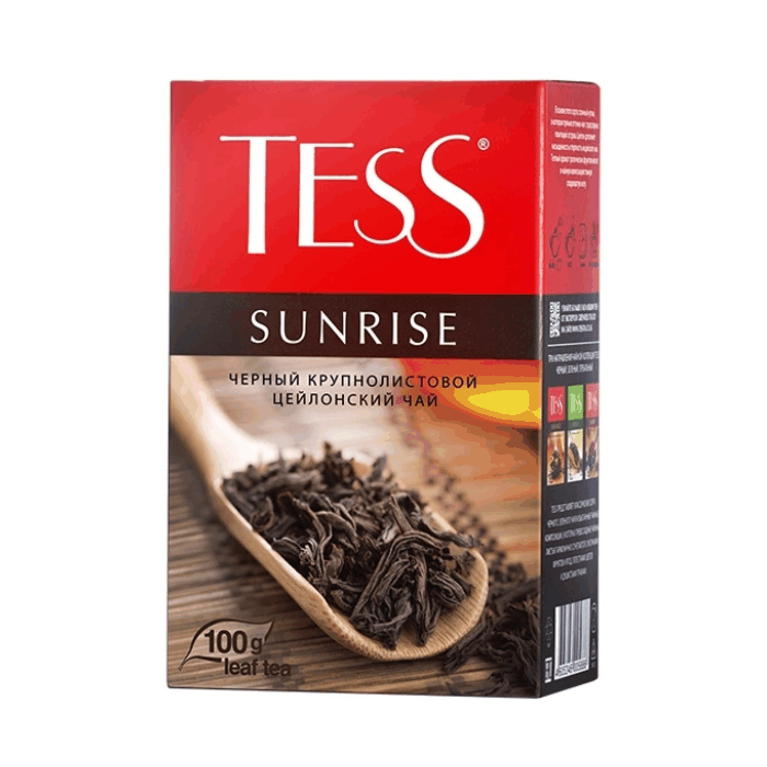 Tess Sunrise черн/лист (100 гр)