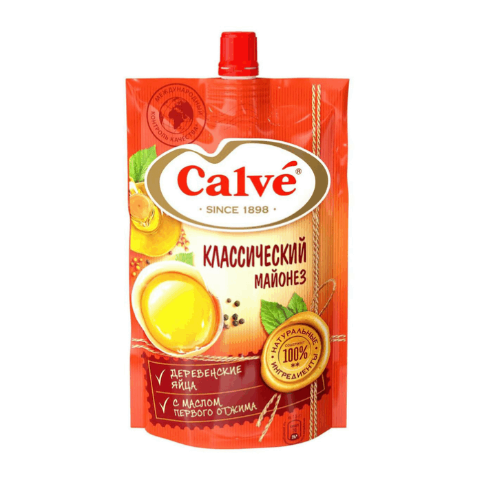 Майонез Calve Классический 50% (400 г)