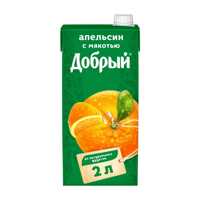 Добрый апельсин 2 л