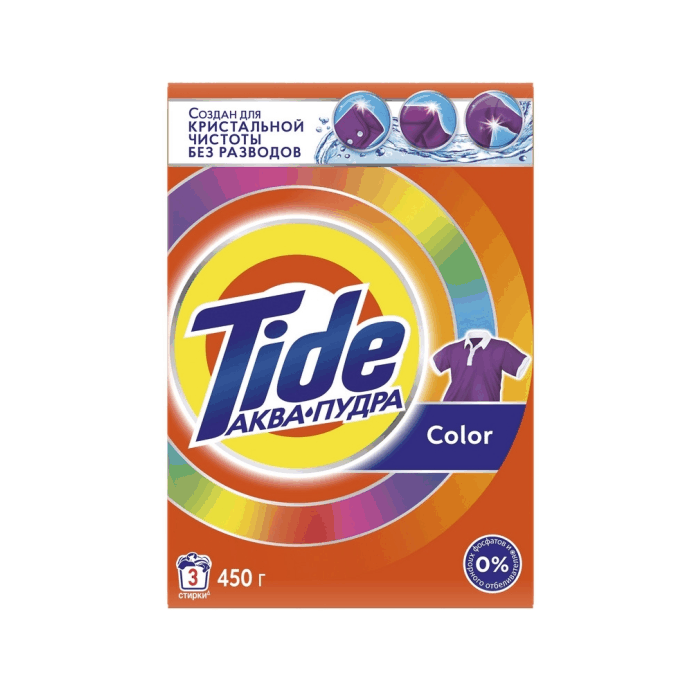 Tide автомат 450 г (Аква пудра Color)