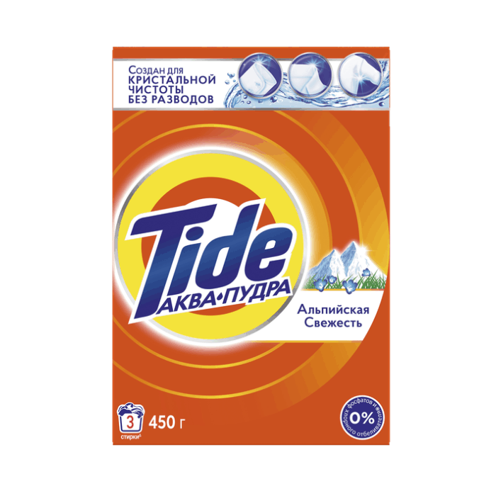 Tide автомат 450 г (Аква пудра Альпийская свежесть)