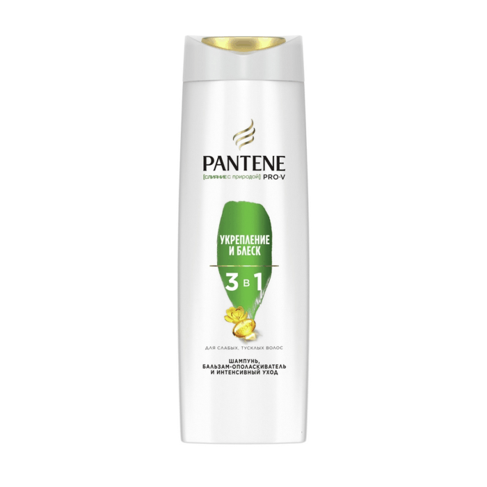 Pantene Pro-V шампунь,бальзам и интенсив.уход 3 в 1 360 мл (укрепление и блеск)