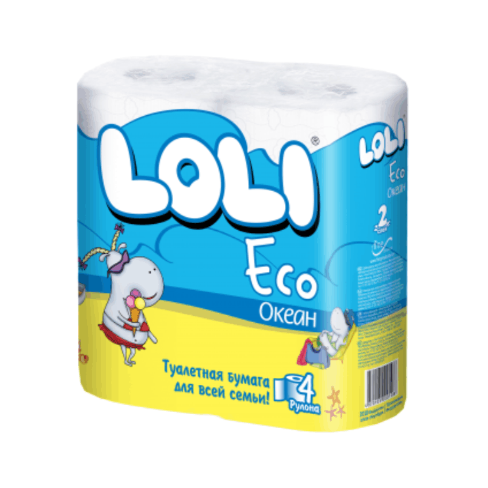 LOLI ECO т/б Океан (2 сл 4 рул)