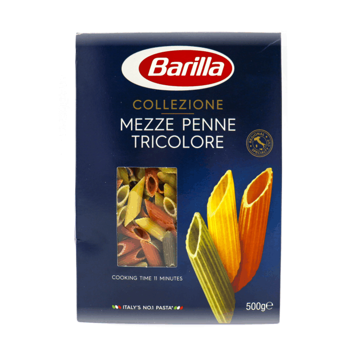 Barilla МЕЦЦЕПЕННЕ ТРЕХЦВЕТНЫЕ (500 гр)