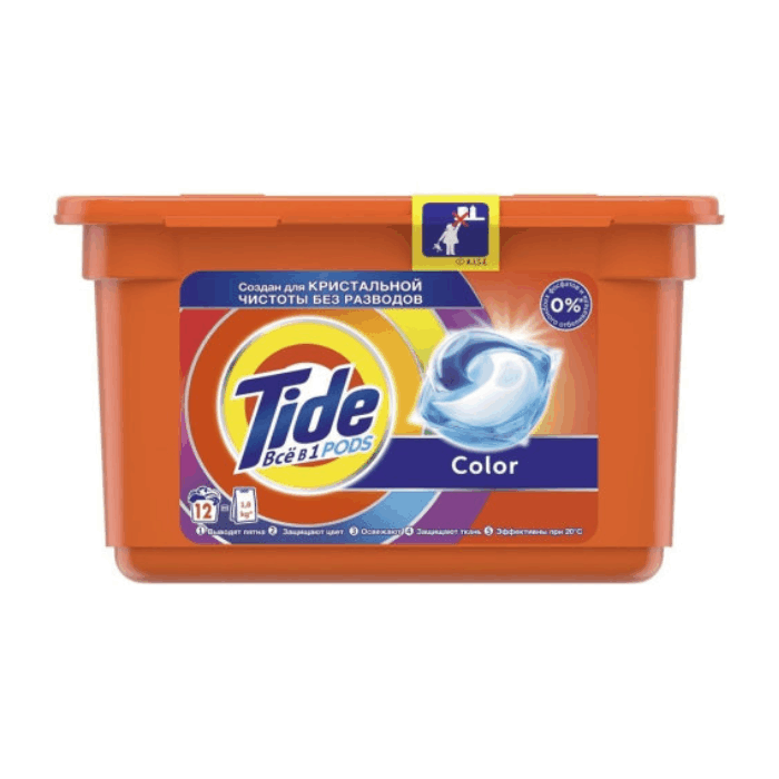 Tide капсулы 12 шт (Color)