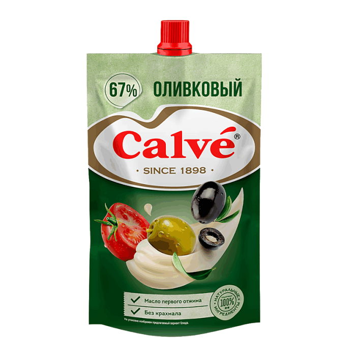 Майонез Calve Оливковый 67% (400 г)