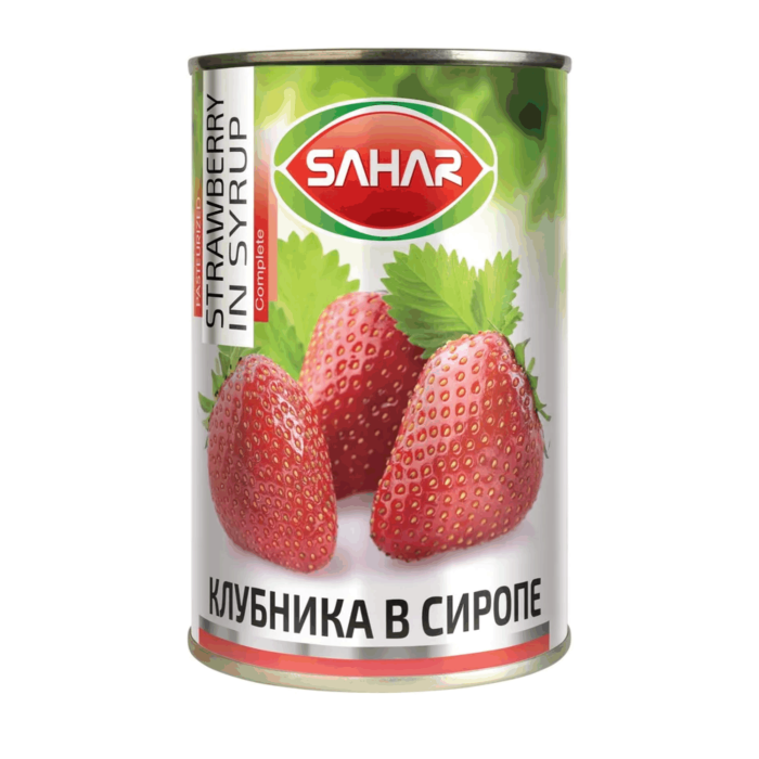 SAHAR ж/б Клубника в сиропе 420 г**