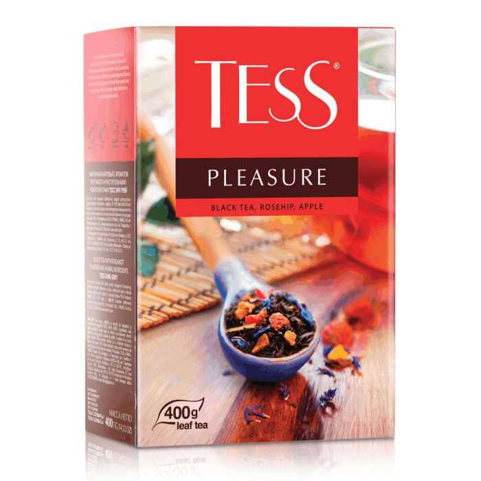 Tess Pleasure черн/лист (400 гр)