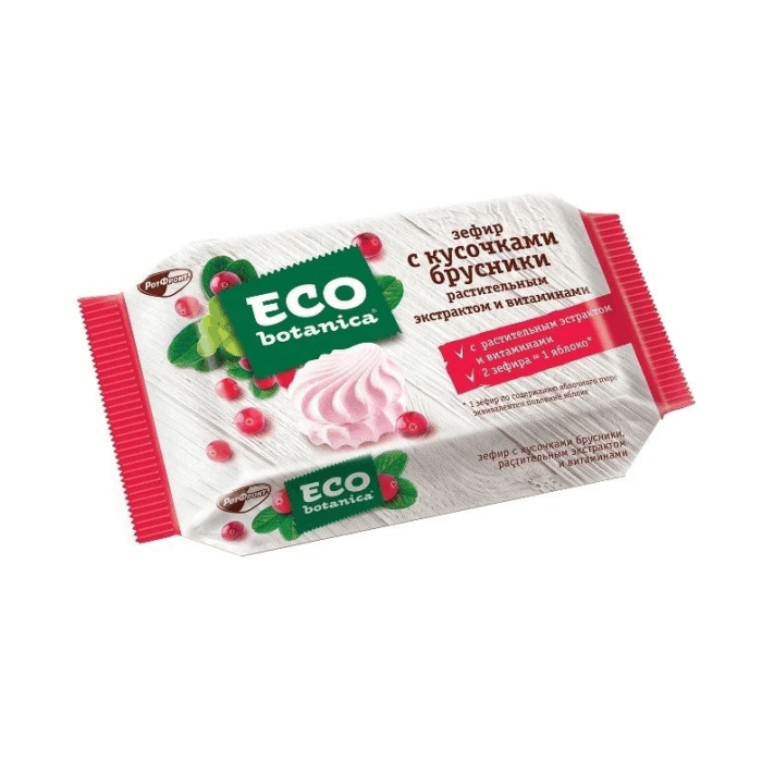 Зефир Eco_botanica Брусника 250 гр