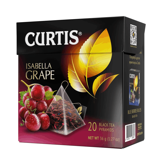 Curtis Isabella Grape (черный/20 пак)