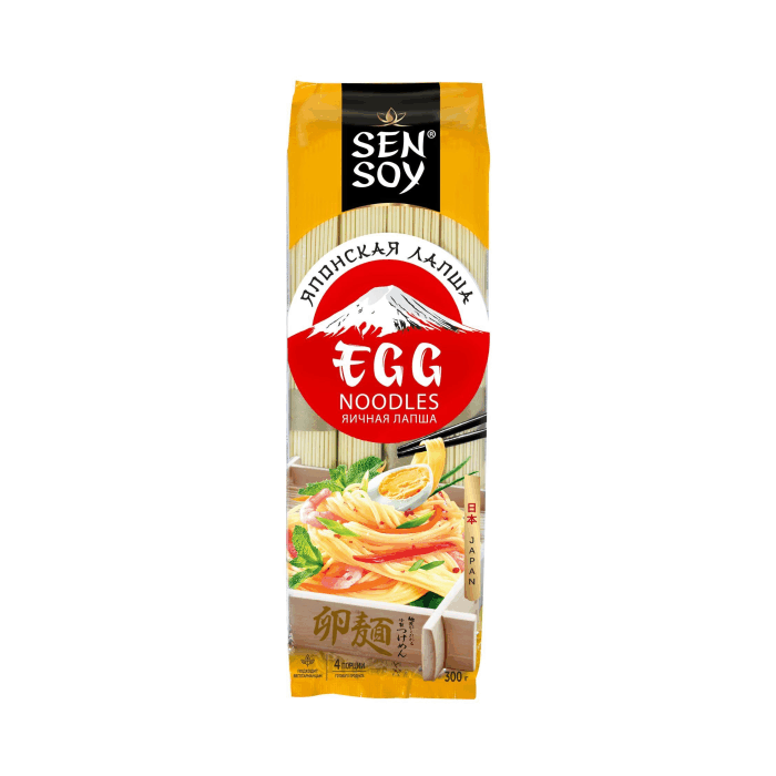 Жұмыртқа кеспесі Sen Soy Egg Noodles 300 г**