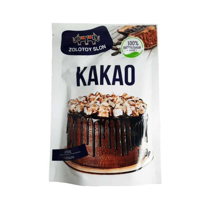 Какао Золотой слон 100 г**