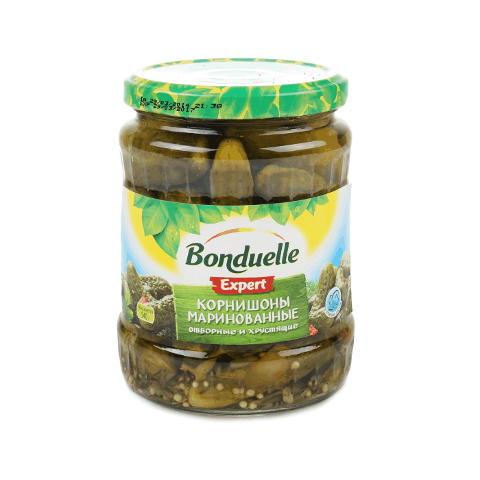 Bonduelle Корнишоны 580мл