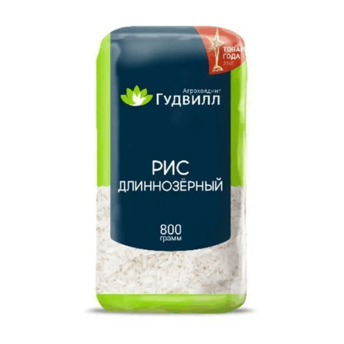 Гудвилл рис длиннозёрный 800г