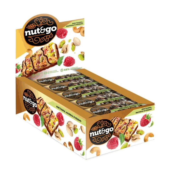 Батончик Nut N Go с фисташкой